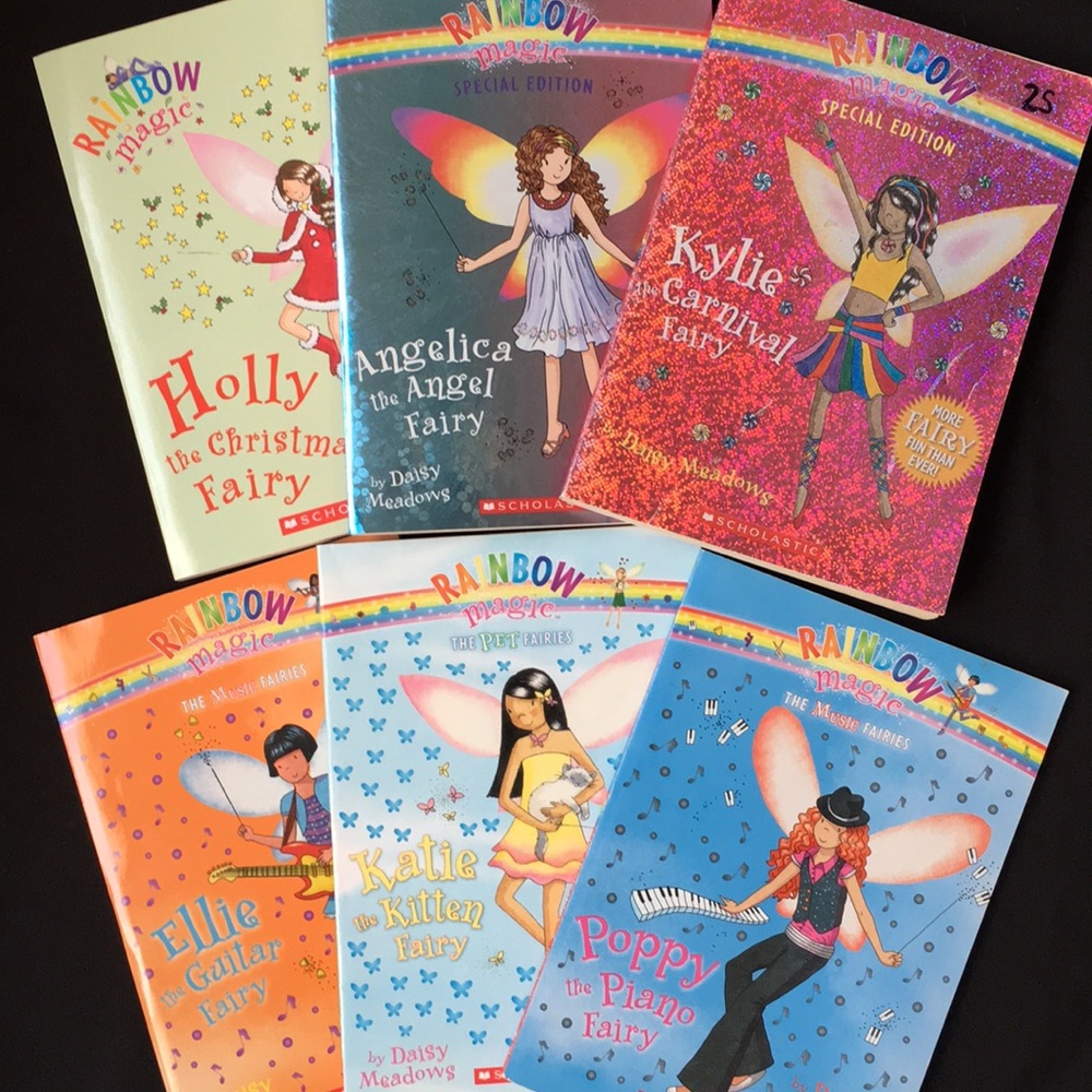 🧚🏼‍♀️Children’s Rainbow Magic books - set of 6🌈